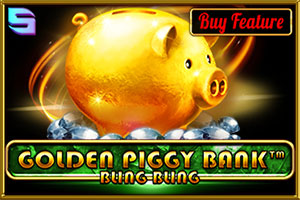 Golden Piggy Bank - Bling Bling